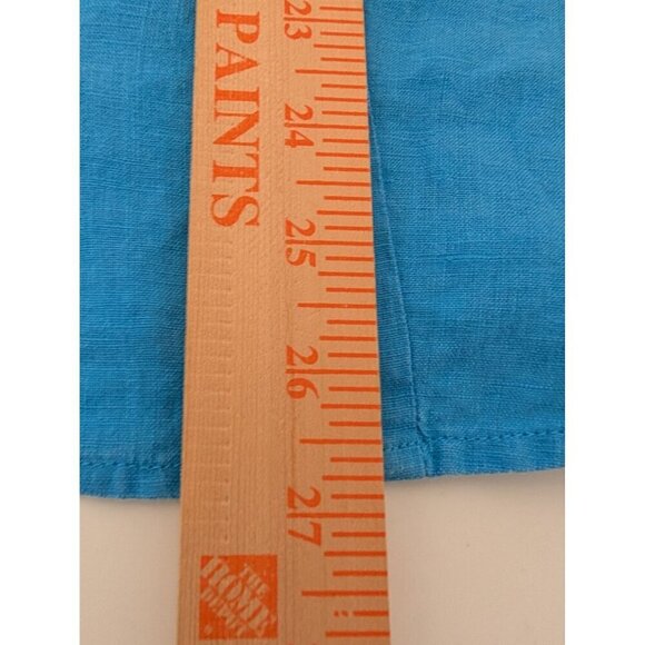 J Jill Shirt Love Linen Oversized Shirt Womens Size Small Lagenlook Beach Boho - Picture 9 of 9